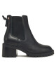 Tommy Hilfiger Боти Th Leather Chelsea Cleated Heel FW0FW08774 Черен - Mera.bg