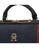 Tommy Hilfiger Чанта за лаптоп Th Emblem Laptop Bag Corp AW0AW15116 Тъмносин - Mera.bg