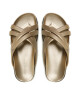 Tommy Hilfiger Чехли Starp Feminine Sandal Golden FW0FW06994 Gold OLJ - Mera.bg