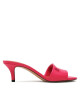 Tommy Hilfiger Чехли Th Elevated Mid Heel Sandal FW0FW07453 Bright Cerise Pink T1K - Mera.bg