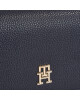 Tommy Hilfiger Дамска чанта Emblem AW0AW15180 Тъмносин - Mera.bg