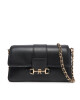 Tommy Hilfiger Дамска чанта Heritage Leather Crossover AW0AW17212 Черен - Mera.bg