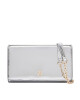 Tommy Hilfiger Дамска чанта Icon Flap W/Chain Met AW0AW17959 Сребрист - Mera.bg