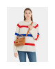 Tommy Hilfiger Дамска чанта Luxe Leather Crossover AW0AW15289 Tan 0HE - Mera.bg