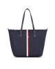 Tommy Hilfiger Дамска чанта Poppy Tote Corp AW0AW15896 Space Blue DW6 - Mera.bg