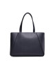 Tommy Hilfiger Дамска чанта Th Casual Tote AW0AW14176 Тъмносин - Mera.bg