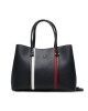 Tommy Hilfiger Дамска чанта Th Emblem Satchel Corp AW0AW15117 DW6 - Mera.bg