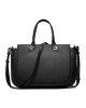 Tommy Hilfiger Дамска чанта Th Emblem Stachel AW0AW14503 Черен - Mera.bg