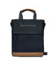 Tommy Hilfiger Дамска чанта Th Essential Shoulder Bag AU0AU01950 Тъмносин - Mera.bg