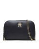Tommy Hilfiger Дамска чанта Th Feminne Crossover AW0AW14871 Тъмносин - Mera.bg