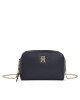 Tommy Hilfiger Дамска чанта Th Feminne Crossover AW0AW14871 Тъмносин - Mera.bg