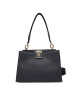 Tommy Hilfiger Дамска чанта Th Her Med Satchel Corp AW0AW17830 Тъмносин - Mera.bg
