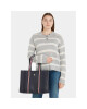 Tommy Hilfiger Дамска чанта Th Identity Med Tote Corp AW0AW15882 Corp 0GY - Mera.bg