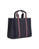 Tommy Hilfiger Дамска чанта Th Identity Small Tote Corp AW0AW15883 Corp 0GY - Mera.bg