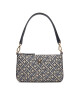 Tommy Hilfiger Дамска чанта Th Jacquard Shoulder Pouch AW0AW17828 Тъмносин - Mera.bg