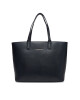 Tommy Hilfiger Дамска чанта Th Logotape Tote AW0AW17449 Тъмносин - Mera.bg