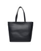 Tommy Hilfiger Дамска чанта Th Logotape Tote AW0AW17693 Тъмносин - Mera.bg