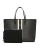 Tommy Hilfiger Дамска чанта Th Monoplay Le Maxi Tote AW0AW17697 Черен - Mera.bg