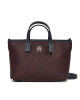 Tommy Hilfiger Дамска чанта Th Monoplay Le Nano Tote AW0AW17717 Тъмносин - Mera.bg