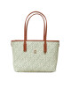 Tommy Hilfiger Дамска чанта Th Monoplay Leather Mini Tote AW0AW17415 Зелен - Mera.bg