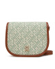 Tommy Hilfiger Дамска чанта Th Monoplay Leather Saddle Bag AW0AW17414 Зелен - Mera.bg
