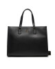 Tommy Hilfiger Дамска чанта Th Monotype Tote AW0AW15978 Черен - Mera.bg