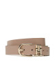 Tommy Hilfiger Дамски колан Th Lux 3.0 Rev AW0AW14246 Бежов - Mera.bg