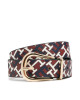 Tommy Hilfiger Дамски колан Casual Chic Monogram Aop 3.0 AW0AW13965 Кафяв - Mera.bg