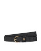 Tommy Hilfiger Дамски колан Essential Effortless 2.5 Nubuck AW0AW15760 Черен - Mera.bg