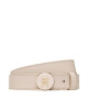 Tommy Hilfiger Дамски колан Round Chic 3.0 AW0AW14621 Бежов - Mera.bg