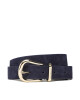 Tommy Hilfiger Дамски колан Th Casual 2.5 AW0AW14250 Тъмносин - Mera.bg