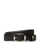 Tommy Hilfiger Дамски колан Th Casual 2.5 AW0AW14938 Черен - Mera.bg