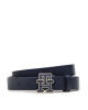 Tommy Hilfiger Дамски колан Th Logo 2.5 AW0AW14936 Тъмносин - Mera.bg