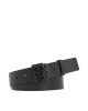 Tommy Hilfiger Дамски колан Th Logo Lux 3.5 AW0AW15098 Черен - Mera.bg