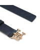 Tommy Hilfiger Дамски колан Th Logo Mono 2.5 AW0AW14622 Тъмносин - Mera.bg