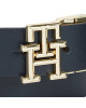 Tommy Hilfiger Дамски колан Th Logo Rev 3.0 AW0AW15371 Тъмносин - Mera.bg