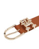 Tommy Hilfiger Дамски колан Th Lux 3.0 AW0AW15388 Кафяв - Mera.bg