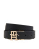 Tommy Hilfiger Дамски колан Th Modern 3.0 Rev Mono AW0AW18019 Черен - Mera.bg