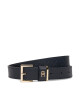 Tommy Hilfiger Дамски колан Th Square 2.5 Mono Go AW0AW17974 Тъмносин - Mera.bg