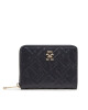 Tommy Hilfiger Дамски портфейл Iconic Tommy Med Za Mono AW0AW14342 Тъмносин - Mera.bg