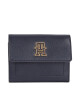 Tommy Hilfiger Дамски портфейл Th Timeless Med Flap W Bill AW0AW15258 Тъмносин - Mera.bg