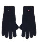 Tommy Hilfiger Дамски ръкавици Flag Fluffy AW0AW17797 Тъмносин - Mera.bg