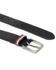 Tommy Hilfiger Детски колан Leather Belt AU0AU01560 Тъмносин - Mera.bg