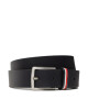 Tommy Hilfiger Детски колан Leather Belt AU0AU01560 Тъмносин - Mera.bg