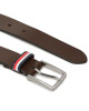Tommy Hilfiger Детски колан Leather Belt AU0AU01677 Кафяв - Mera.bg