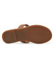 Tommy Hilfiger Джапанки Essential Leather Flat Sandal FW0FW05620 Summer Cognac GU9 - Mera.bg