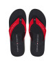 Tommy Hilfiger Джапанки Nyc Beach Sandal FM0FM05437 Червен - Mera.bg
