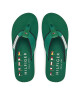 Tommy Hilfiger Джапанки Patch Hilfiger Beach Sandal FM0FM05435 Зелен - Mera.bg