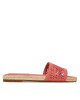 Tommy Hilfiger Еспадрили Knit Mesh Espadrille Flat Sandal FW0FW08744 Коралов - Mera.bg