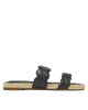 Tommy Hilfiger Еспадрили Leather Rope Espadrille Mule FW0FW08503 Черен - Mera.bg